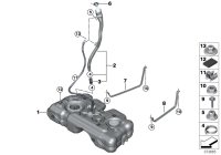 16117421109-Plastic fuel tank