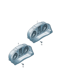 1Q0920874X-CLUSTER ASSY-INSTRUMENT