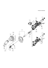 84625118-COLUMN ASSY-STEERING