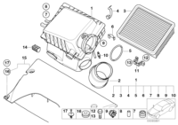 13717512126-Muffler, intake air