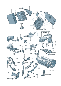 5X0907311A-Control unit-gasoline