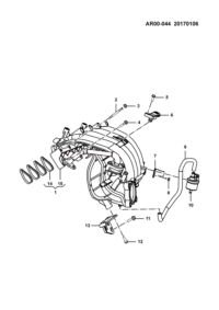 23886192-MANIFOLD ASSY-INTAKE