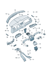 1C0815681F-SUPPORT ASSY, INSULATOR