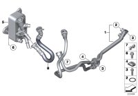 17217800408-PORSCHE CAYENNE OILCOOLER 2007