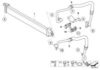 17227516943-OIL COOLING PIPE INLET172020