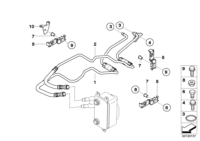 17227573104-OIL COOLING PIPE INLET172020