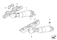18407548942-Warranty exhaust manifold