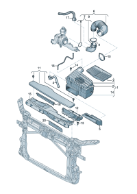 5WD129654A-HOSE-AIR INTAKE