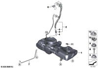 16119895427-Plastic fuel tank