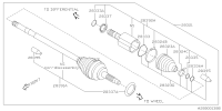 28321SJ000-DRV SFT ASSY 87 S28