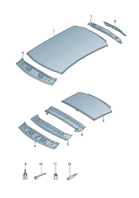 8V3817765-Frame-roof