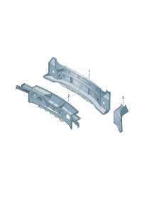 4L0813311-Bracket, cowl top