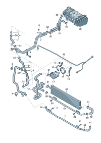 8R0121610D-Coolant hose