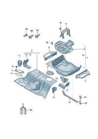 8K0804479-Reinforcement, wheelhouse