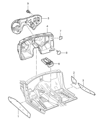 95555676100-Bracket Plate, absorber