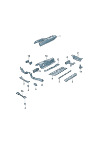 5C6801251-Beam assy-lwr