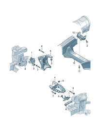 2H0199256A-Engine mounting