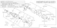 28321AG022-DRV SFT ASSY 87 S28