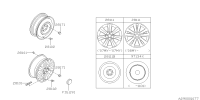 28111XA03A-DISC WHEEL 18
