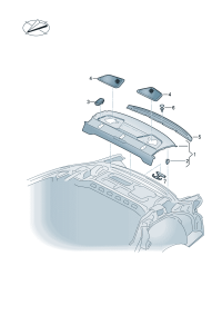 8Y5863411XA6-Shelf, rear Finisher