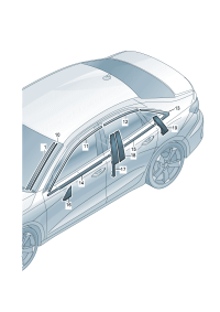 8YG8543273FZ-Strip-trunk (black)