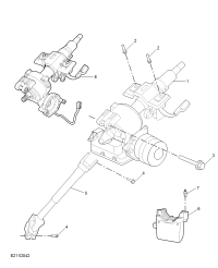 11165172-Column, steering upper