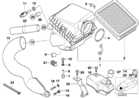 13711435519-Muffler, intake air