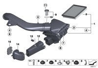 13717857606-Muffler, intake air
