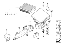 13717514872-Muffler, intake air