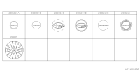28821AE000-CENTER CAP ASSY