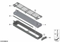 17118090681-Radiator, bracket coolant