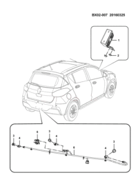 23559056-Camera assy, parking