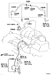 173080P170-HOSE SUB-ASSY, VACUUM