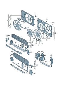 5WA121205B-Grommet, double fan