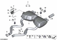 18107840790-Muffler assy-rr