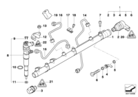 13537789661-Injector, gasoline