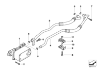 17217803830-PORSCHE CAYENNE OILCOOLER 2007