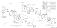 28016AA020-TAPER ROLLER BEARING