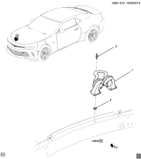 23467528-Dual horn (AC-DELCO #23467528)