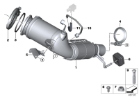 18328486149-Catalytic converter near engine