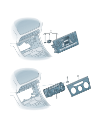 8U0820043H-Electronic control air conditioner Display & operating unit & Cont unit