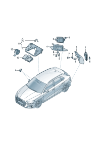 5WA980653A-Camera, front Driver assist system