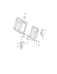 5GG885893A4PK-Lock plate
