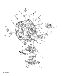10680168-Pan, automatic transmission oil