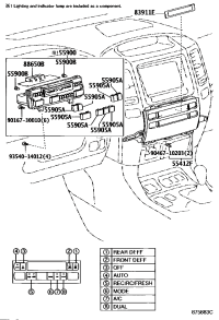5590060820-CONTROL ASSY, AIR CONDITIONER