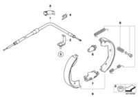 34403400795-Brake cable lh