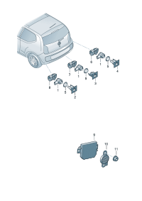 34D919491-BRACKET-ANTISKID SENSOR