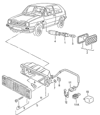 3A0949101B-Lamp blanking