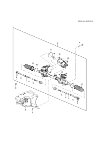 84652143-Insulator, steering heat