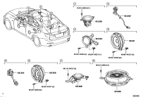 861600WD90-SPEAKER ASSY, STEREO COMPONENT, REAR